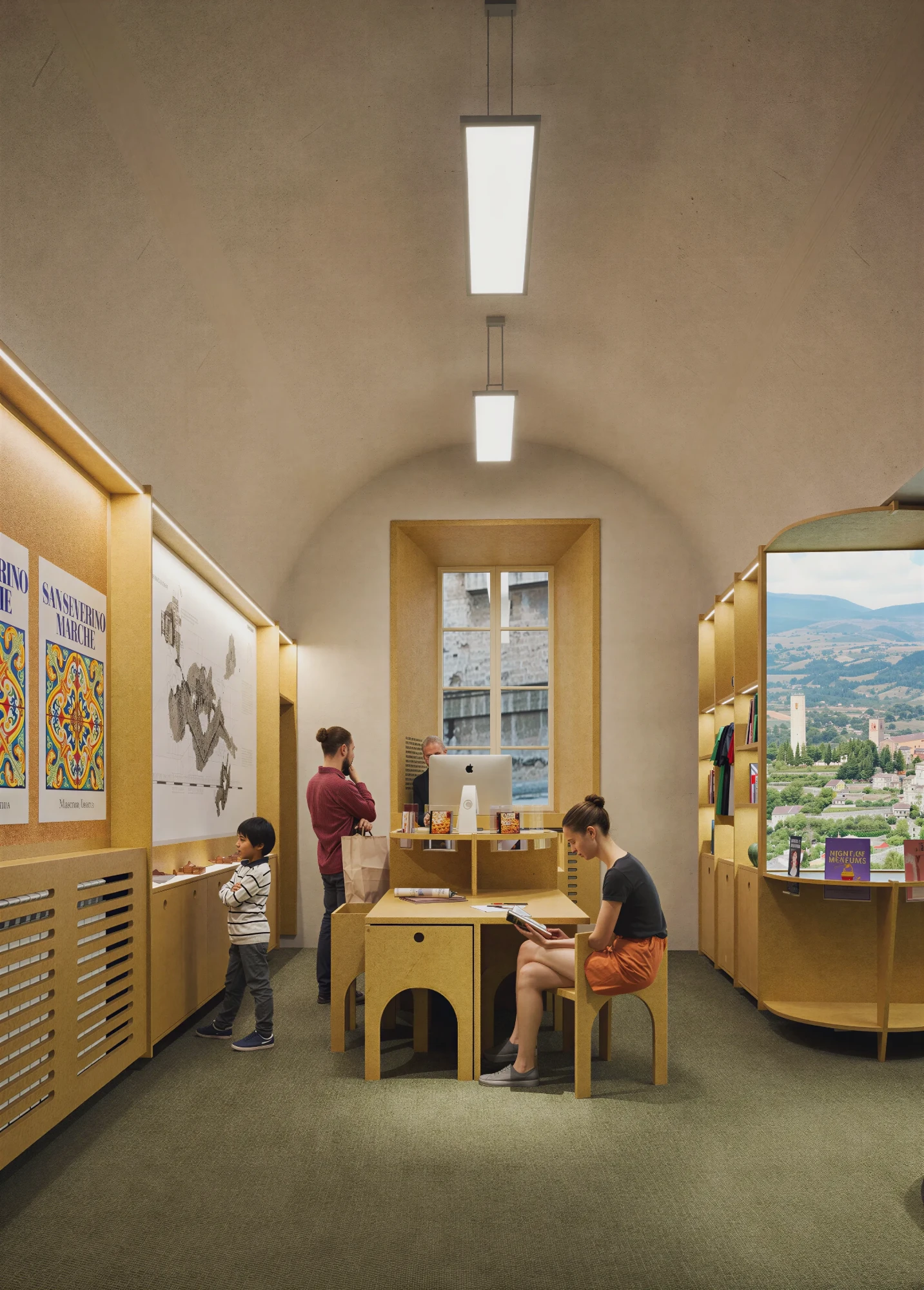 hub territoriale, San Severino Marche.