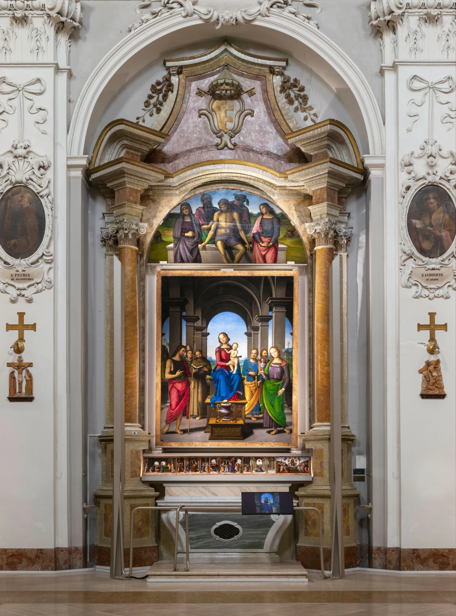 <br>Pietro Perugino, der Durante-Altar