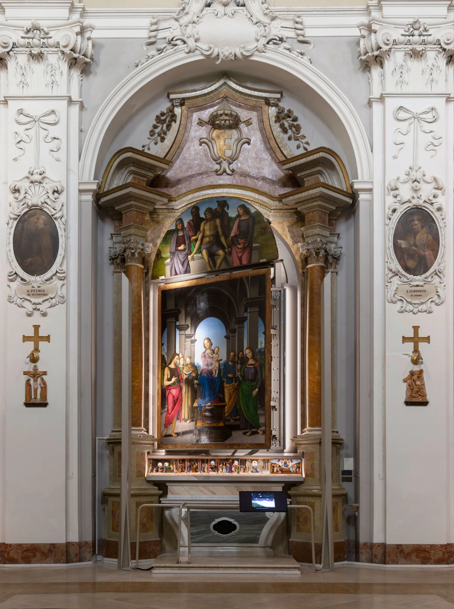 <br>Pietro Perugino, der Durante-Altar