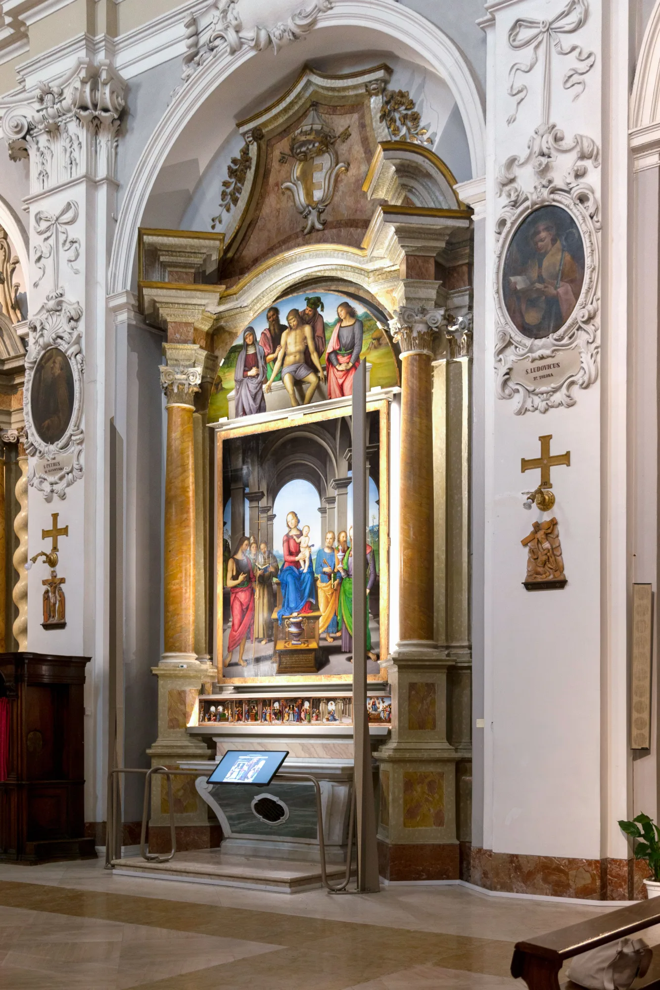 <br>Pietro Perugino, der Durante-Altar