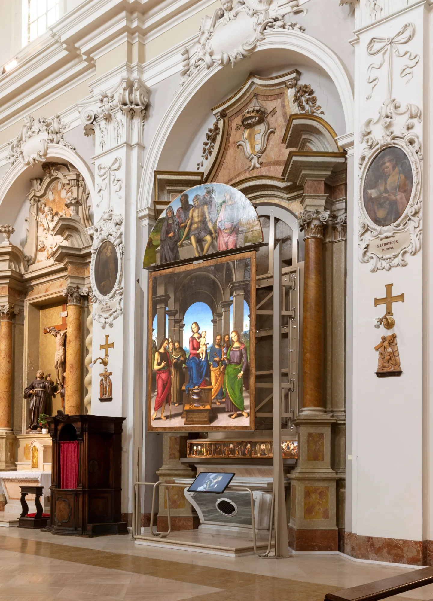 <br>Pietro Perugino, der Durante-Altar