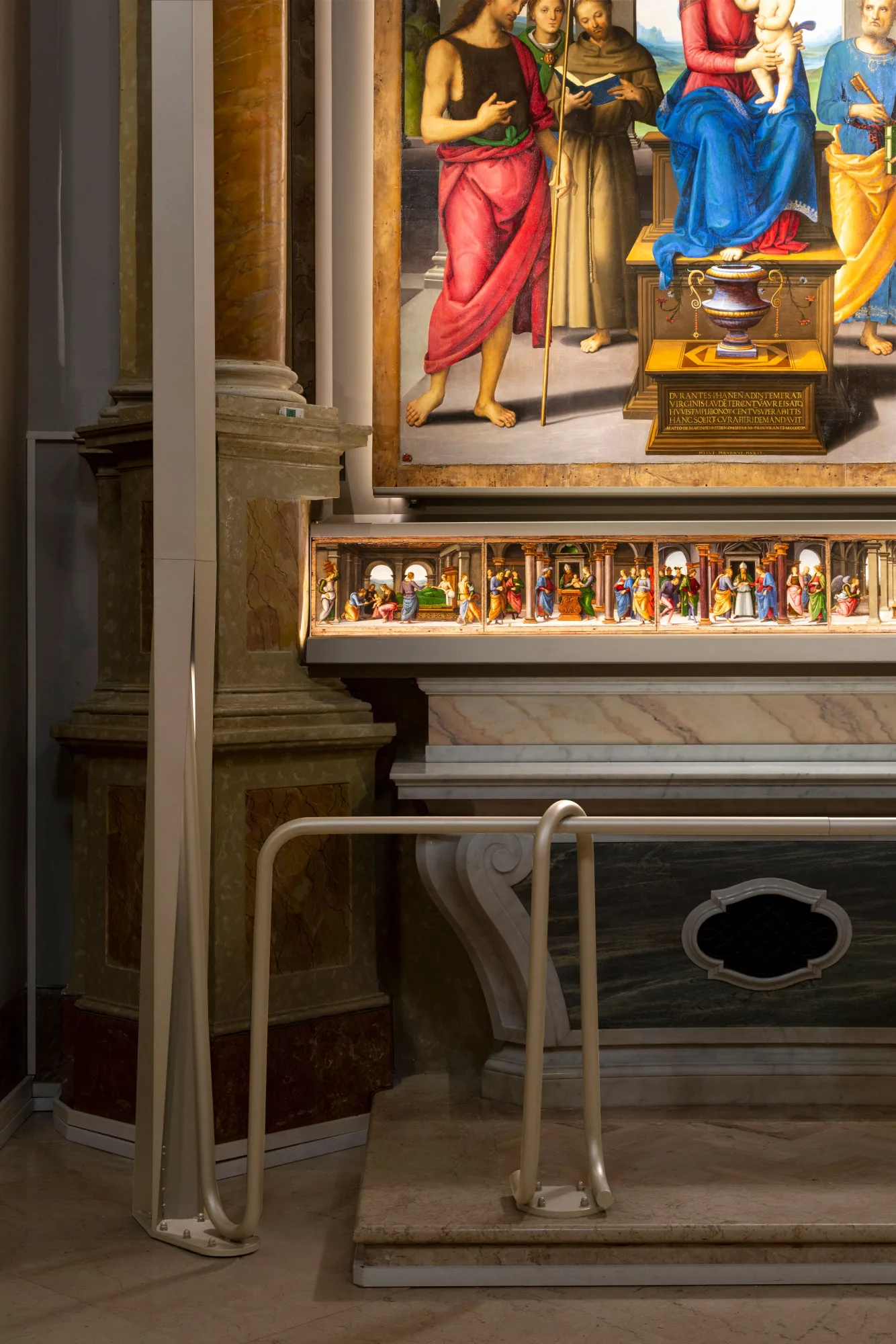 <br>Pietro Perugino, der Durante-Altar